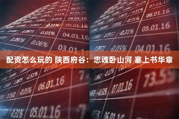 配资怎么玩的 陕西府谷：忠魂卧山河 塞上书华章